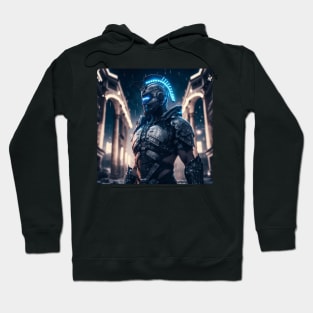 Cyberpunk Spartan Gladiator Hoodie